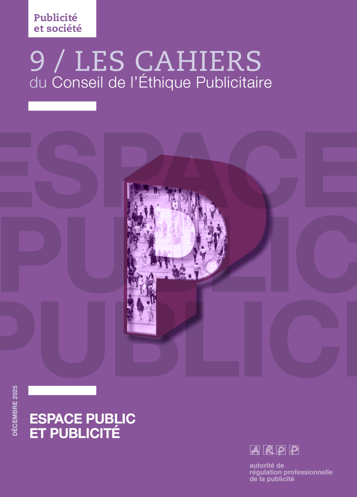 Les cahiers du CEP n°9 Espace public et publicité